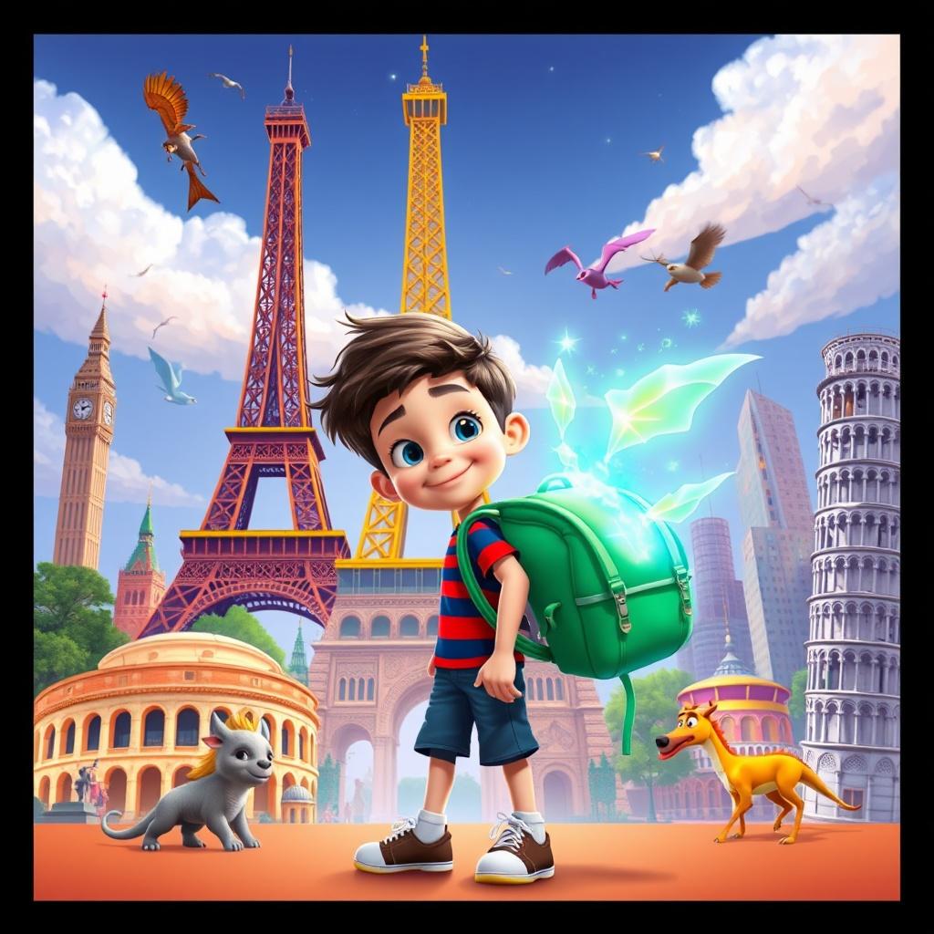 The Amazing Adventure of Timmy and His Magical Backpack