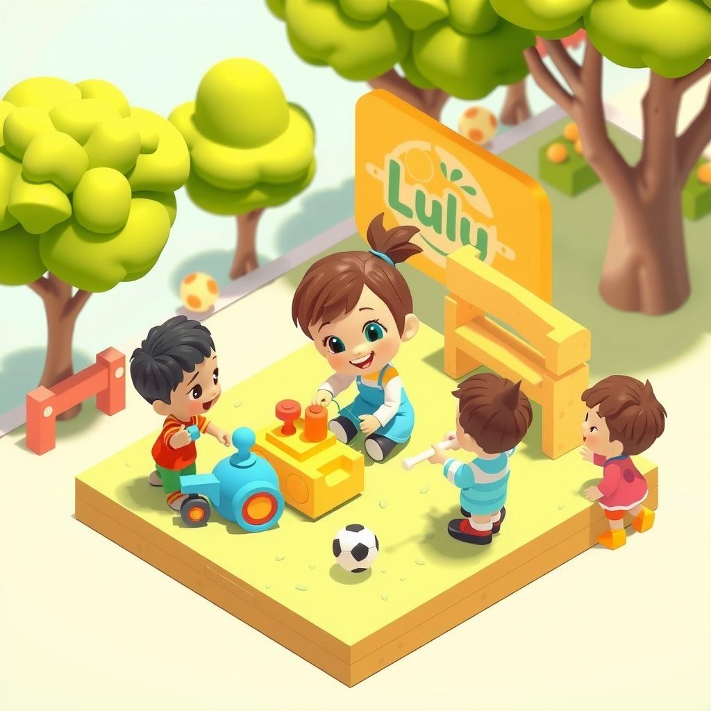 Lulu's Lesson in Sharing