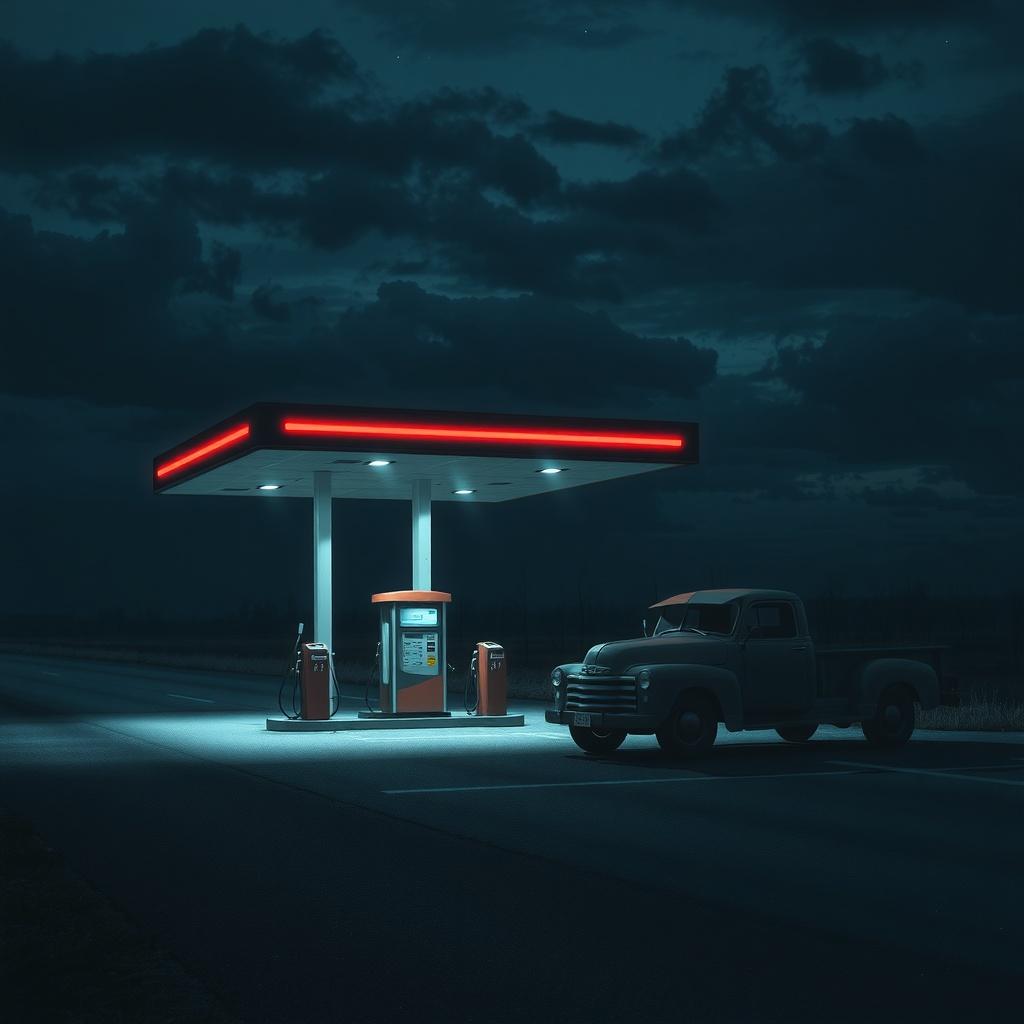 The Overnight Gas Station Attendant - Exit 44