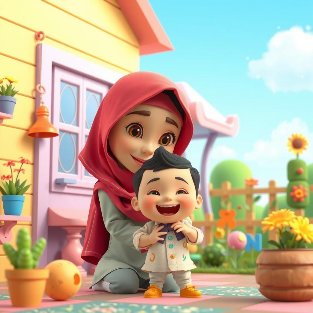 Warda and Aahil’s Alphabet Journey