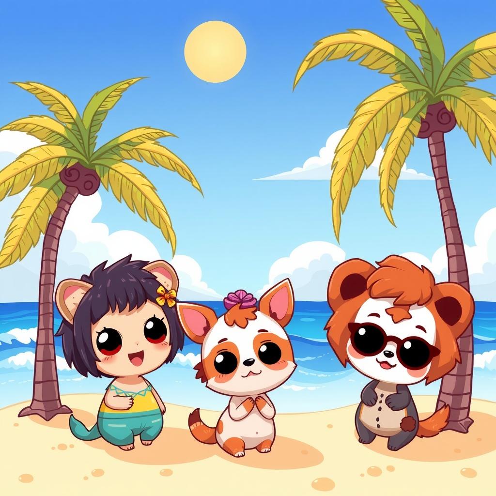 The Friends' Adventure in Miami