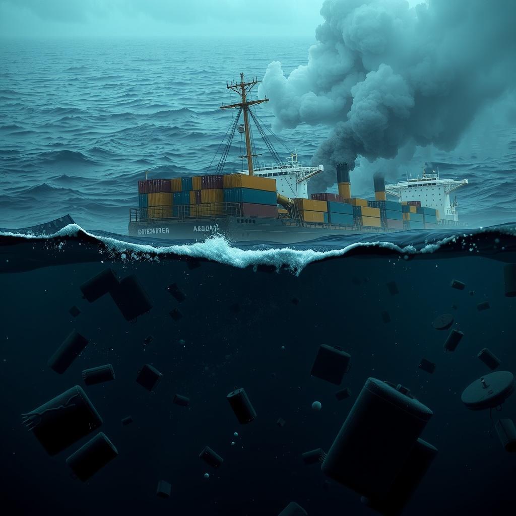 The Sinking of Nuclear Waste Cargo Ship Scandal