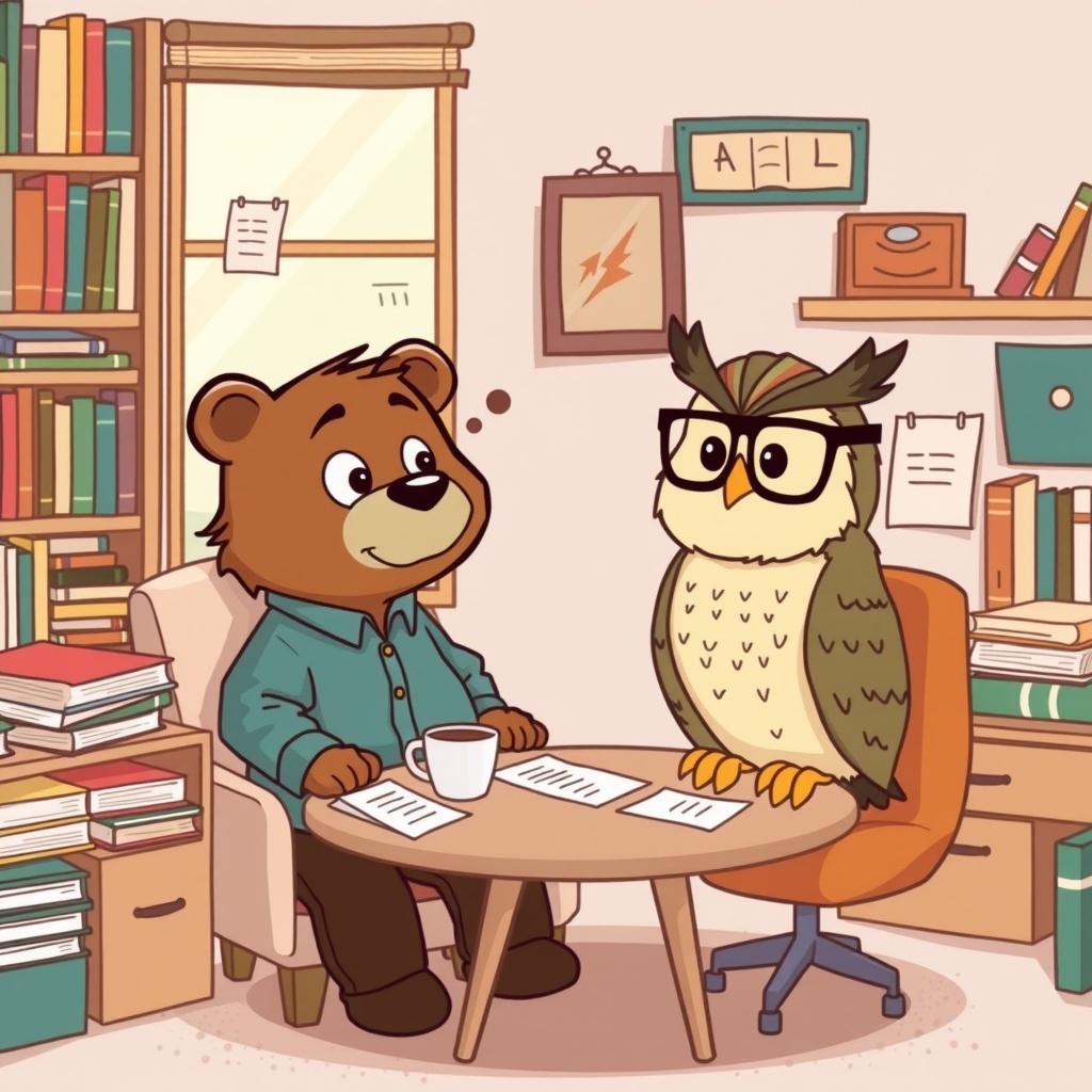 Baby Bear's College Lesson