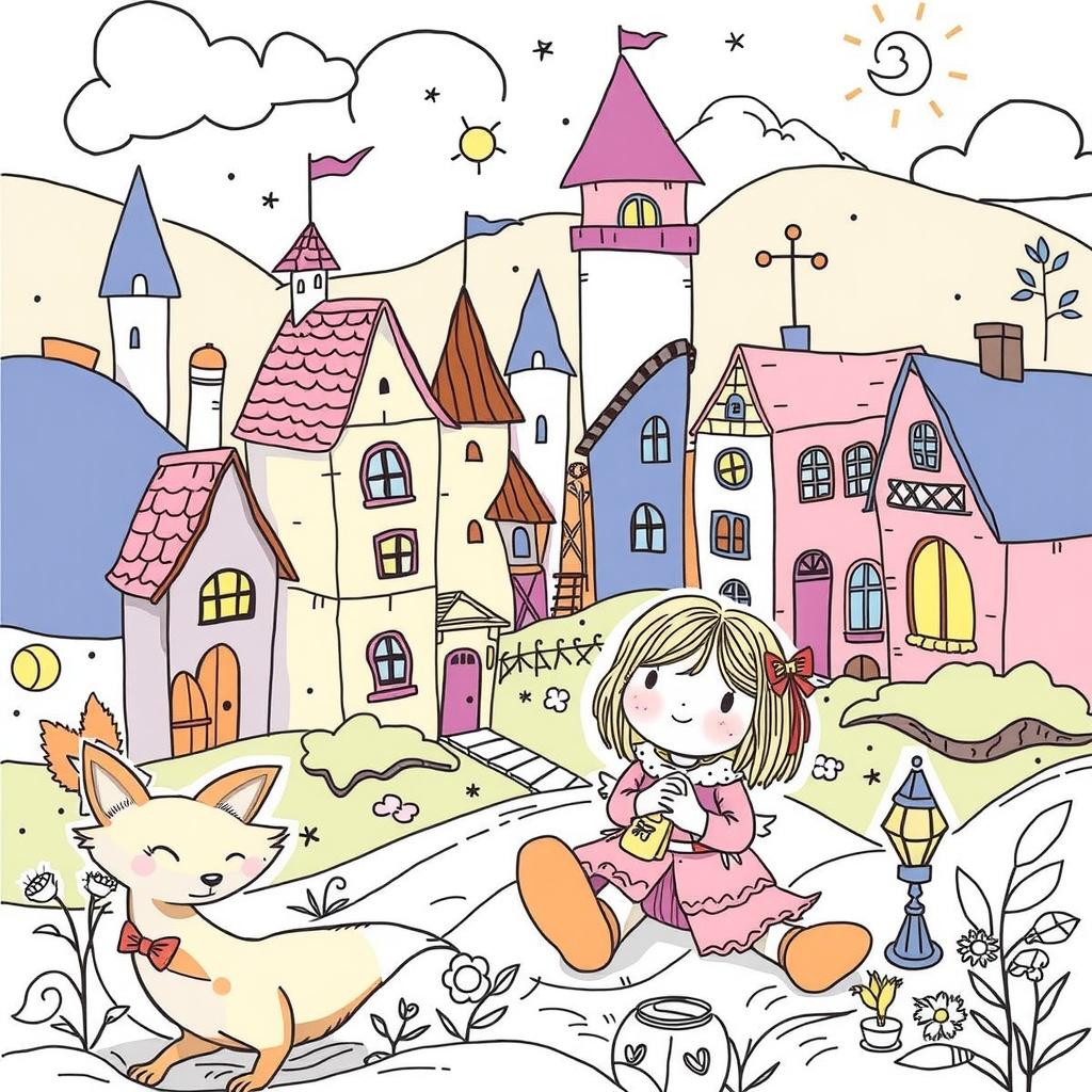 The Enchanted Coloring Book Adventure
