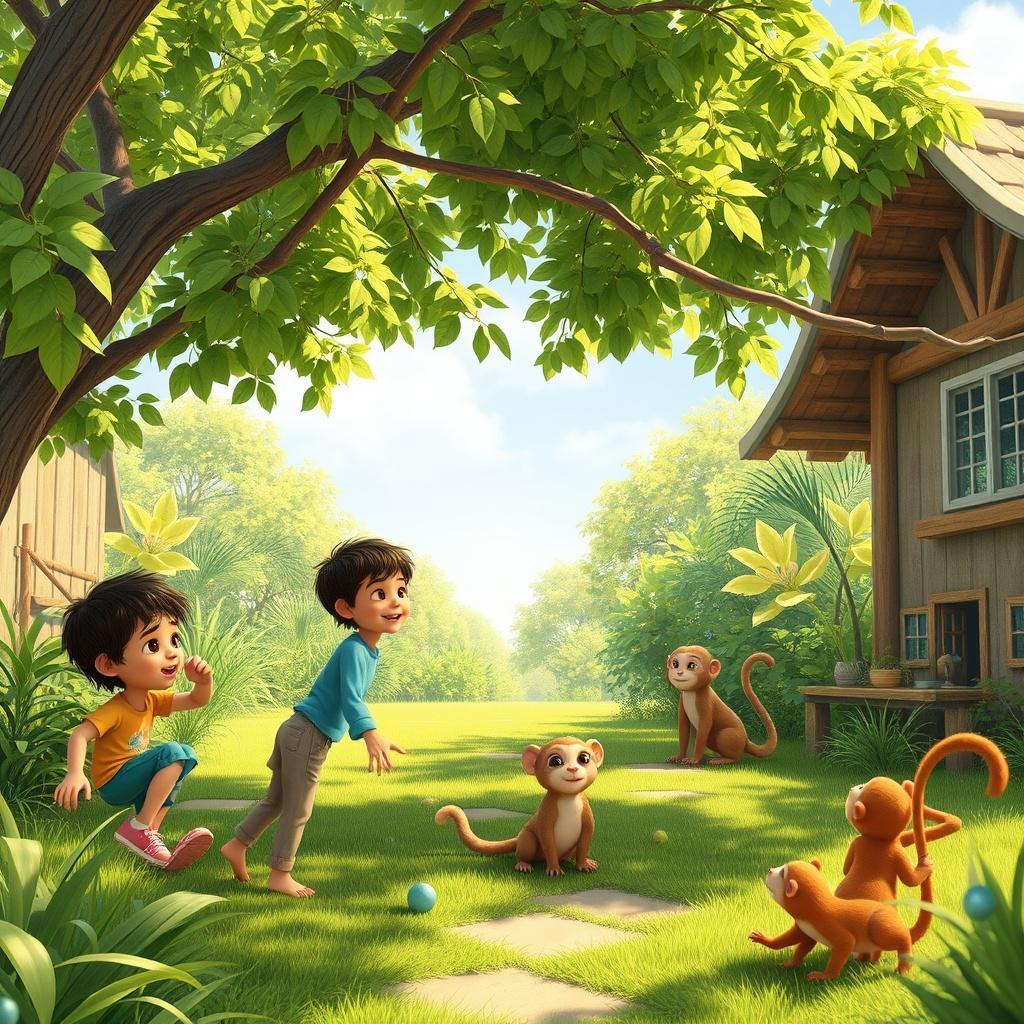 The Adventures in the Garden cover image
