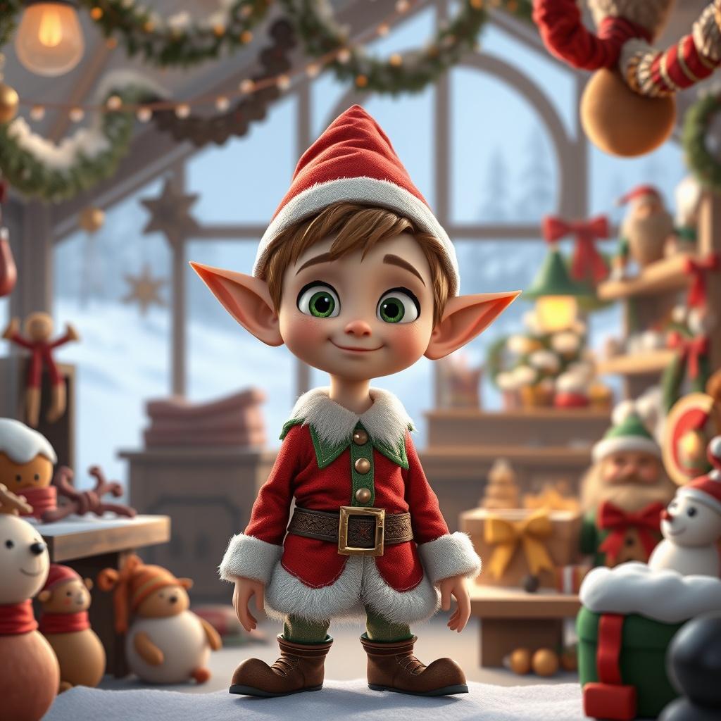 The Elf Who Dreamed of Santa