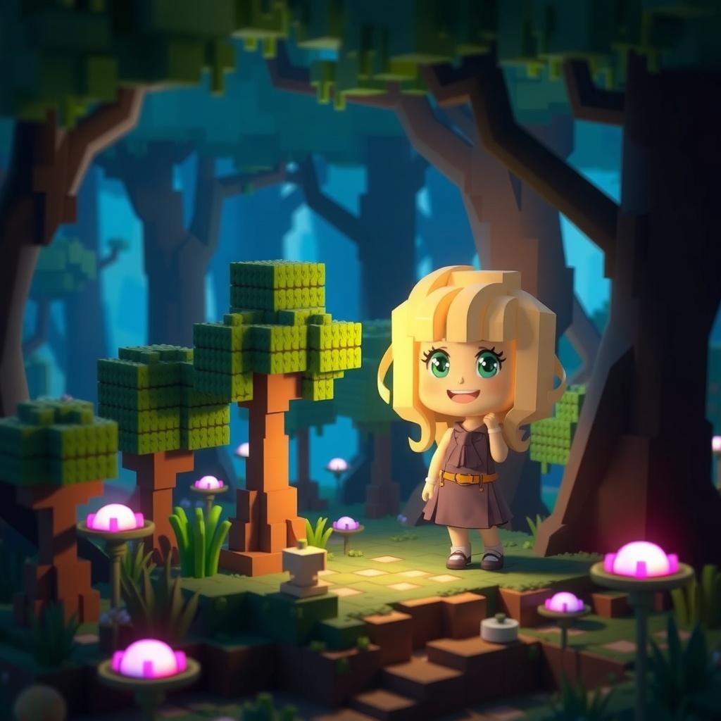 Ella and the Friendly Forest Spirit