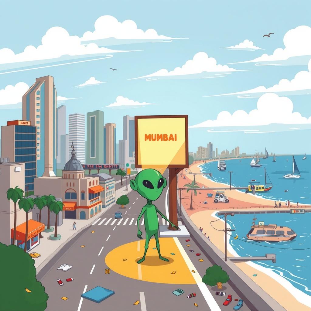 Mumbai's Cosmic Visitor