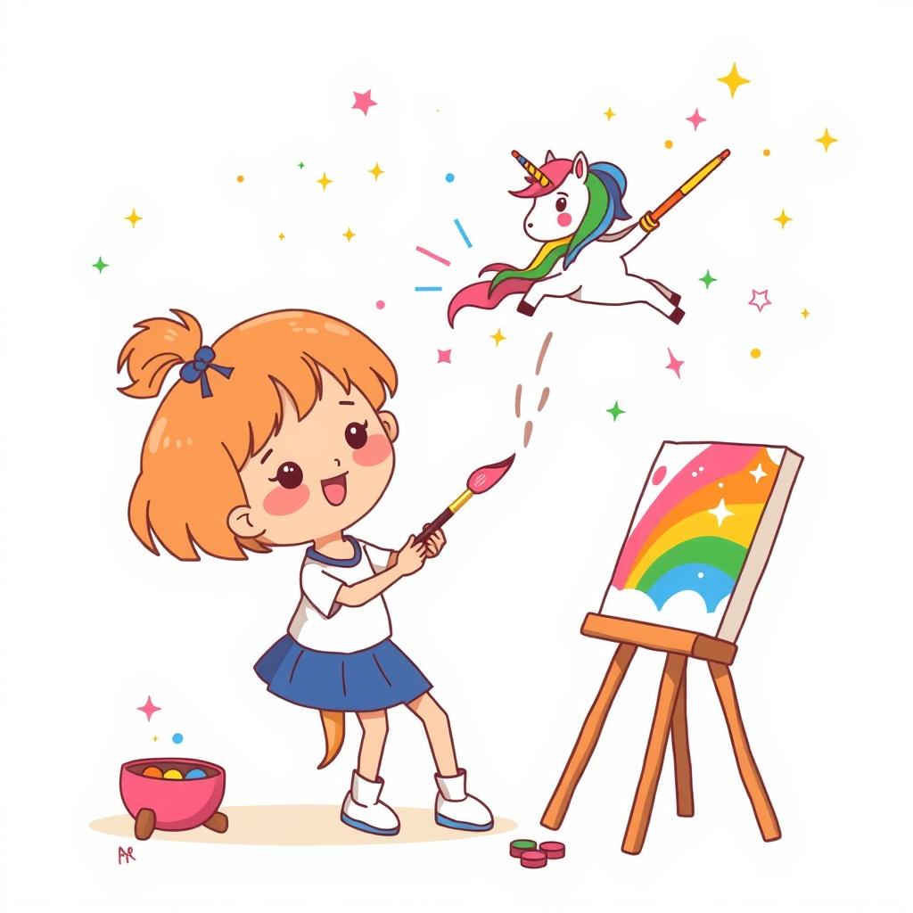 The Magical Paintbrush Adventure