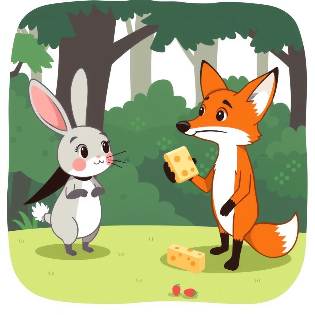 The Clever Fox and the Naive Rabbit