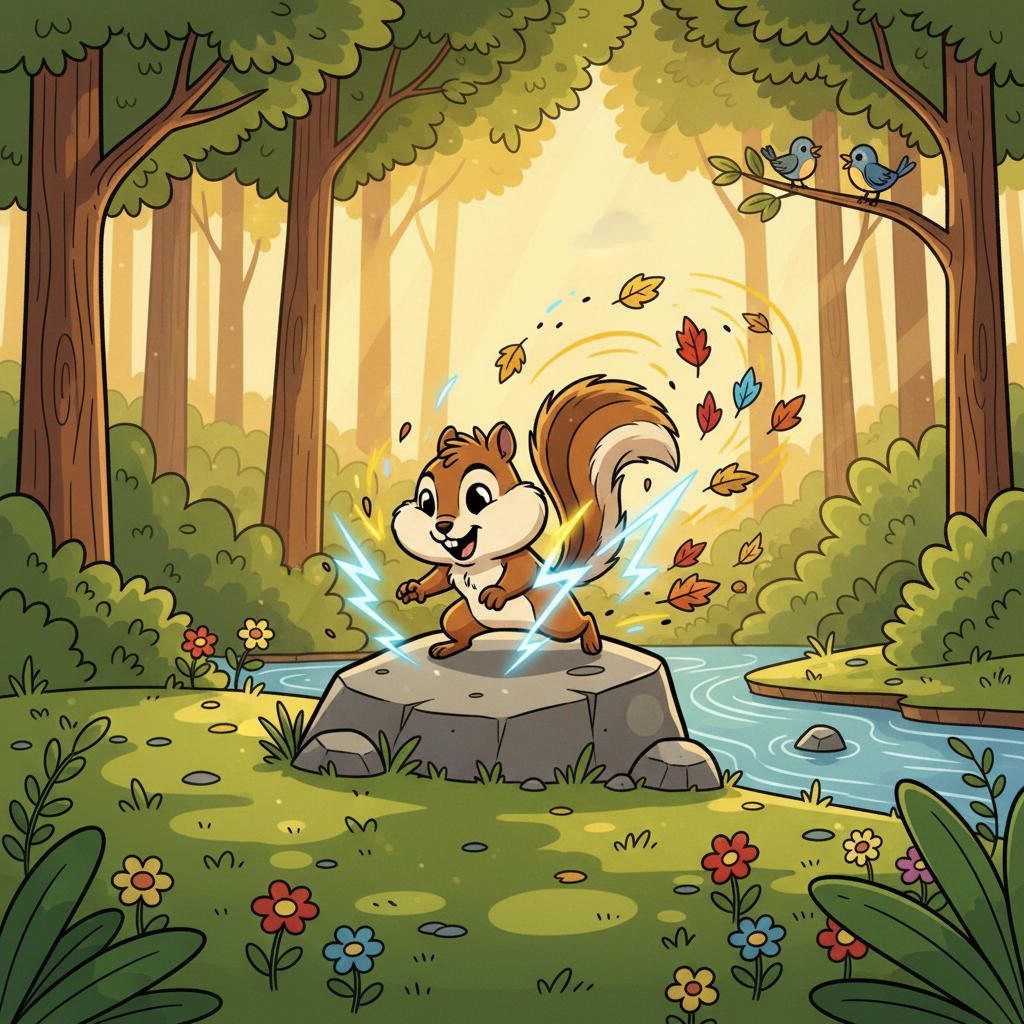 Chip the Lightning Chipmunk