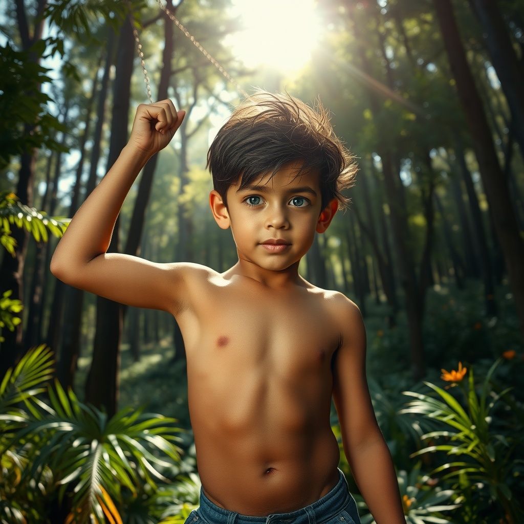The Strong Shirtless Kid In The Forest Story the-strong-shirtless-kid-in-the-forest-story