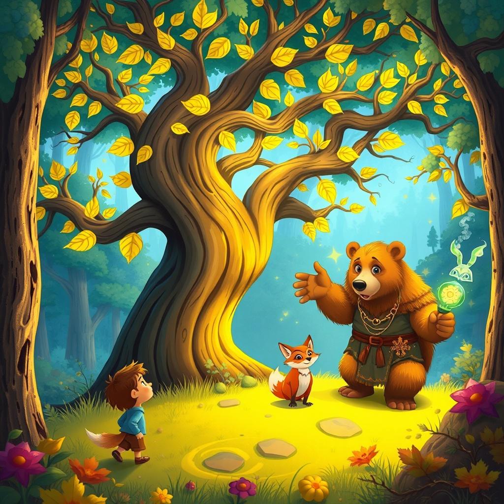 The Magical Tree and the Kind Boy