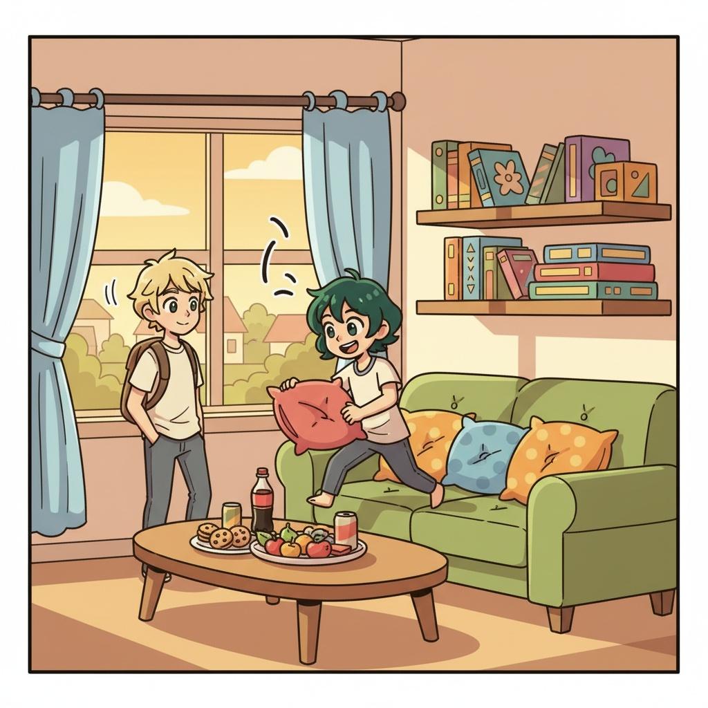 Venti’s Sleepover Surprise