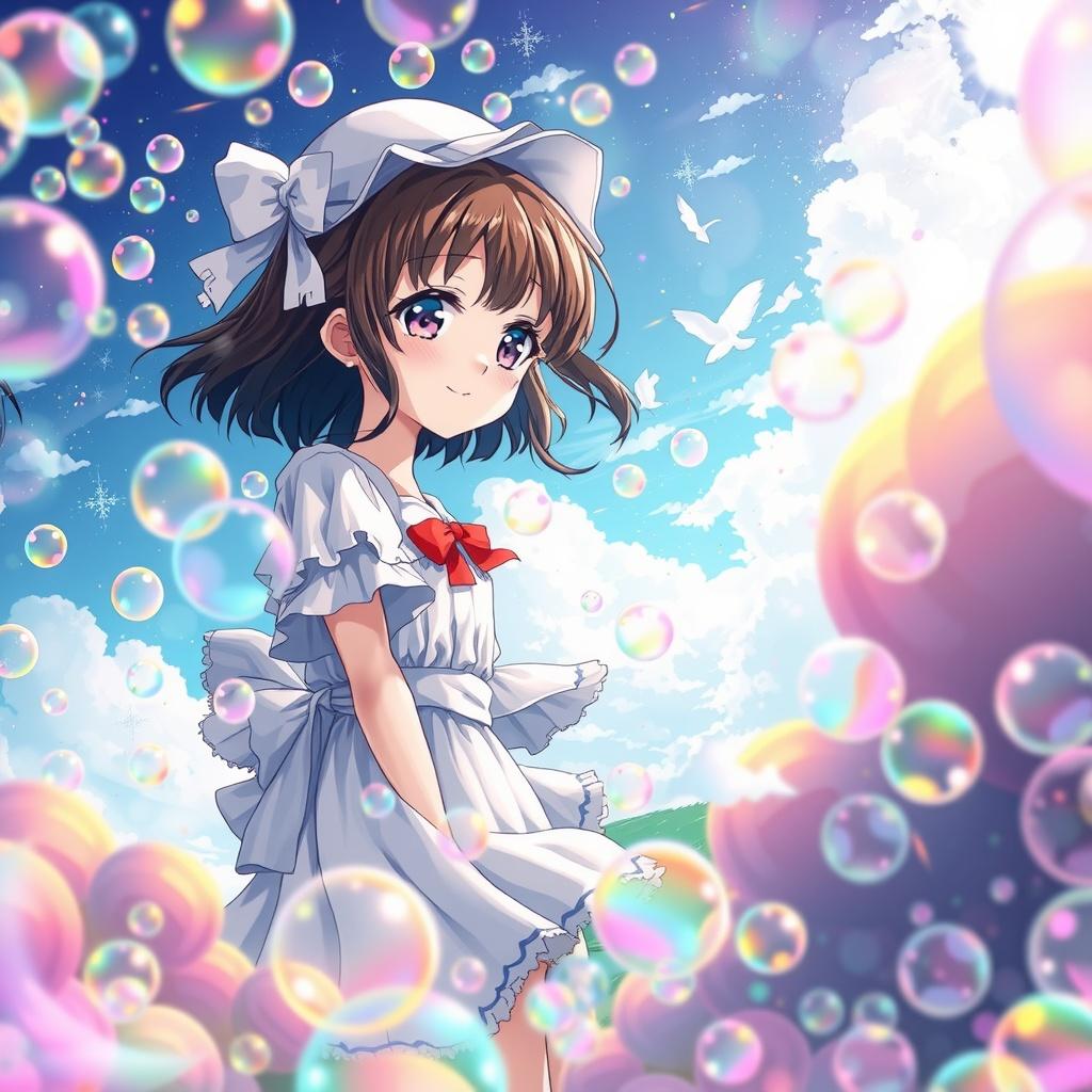 The Girl Trapped in a Bubble Adventure