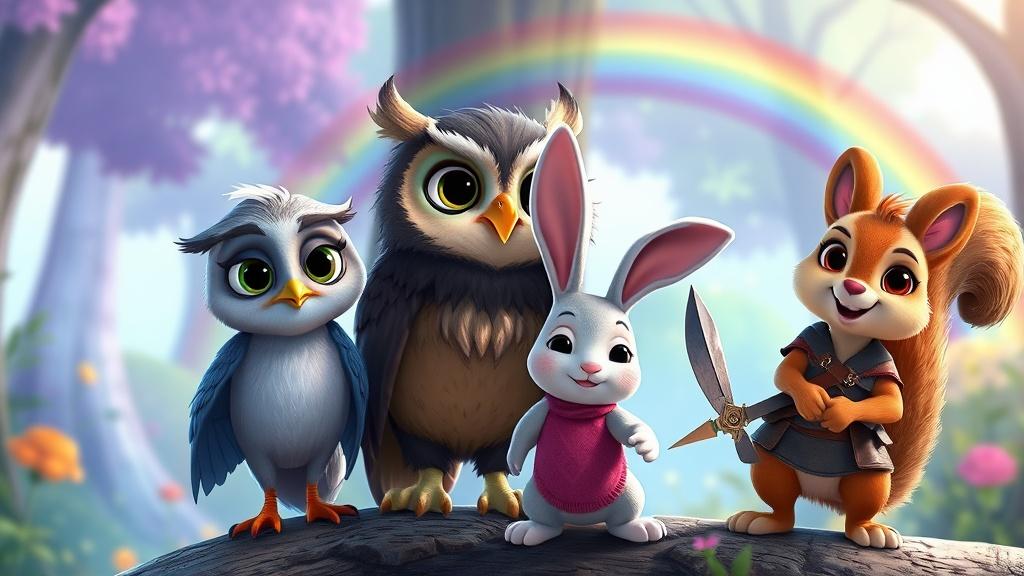 Adventures in Rainbow Forest