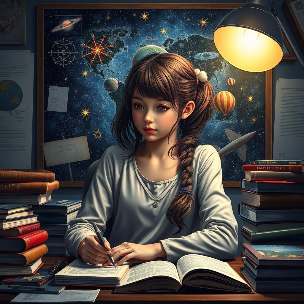 Dreams Under a Desk Lamp