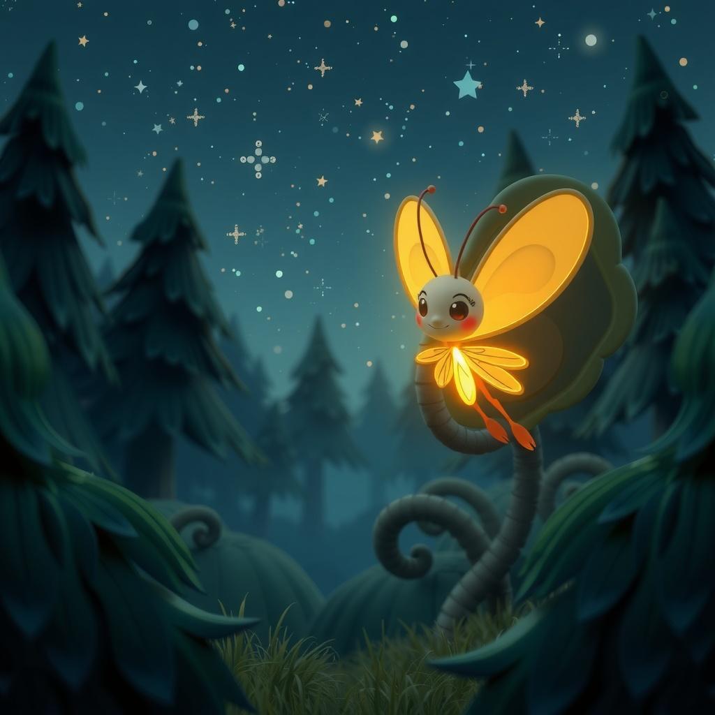 The Forgetful Firefly's Gentle Glow