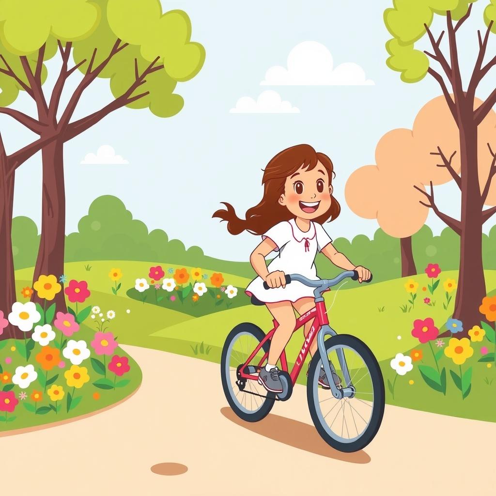 The Little Cyclist's Adventure