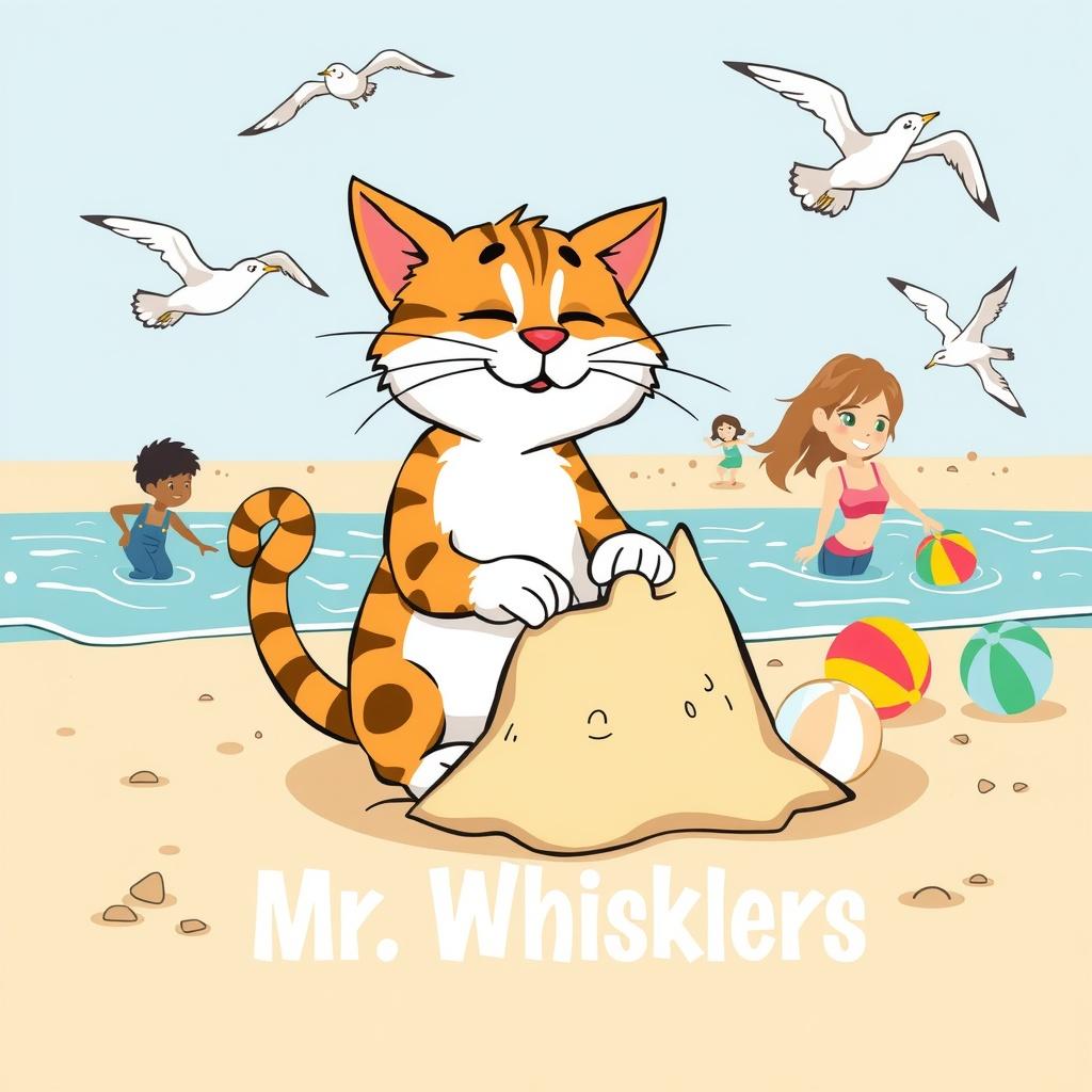 Mr. Whiskers’ Day at the Beach