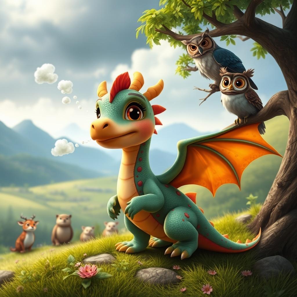 The Little Dragon Who Couldn't Breathe Fire