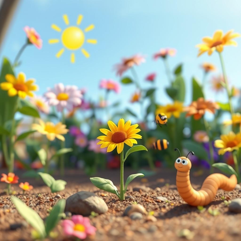 The Journey of Sunny the Seed