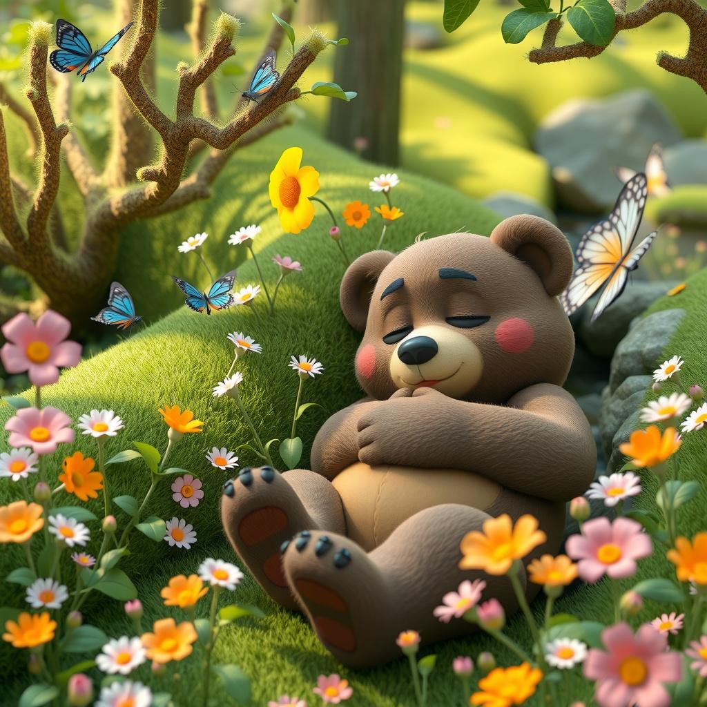 The Sleep Bear’s Quiet Adventure
