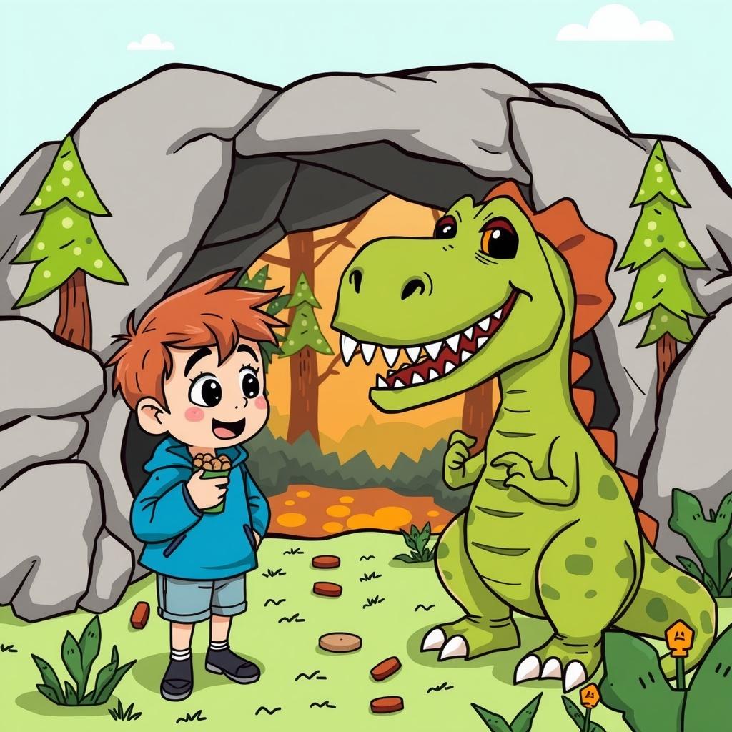 The Grumpy Dinosaur