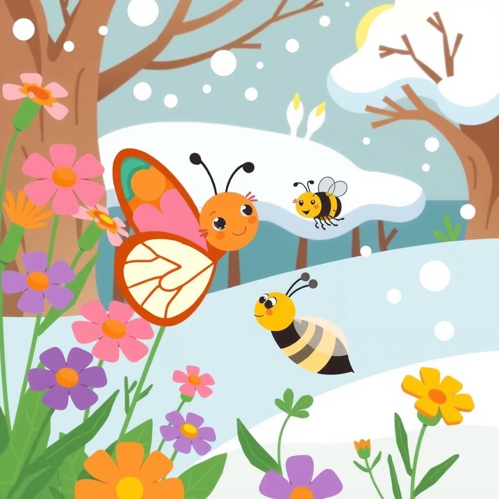 The Bee and the Butterfly