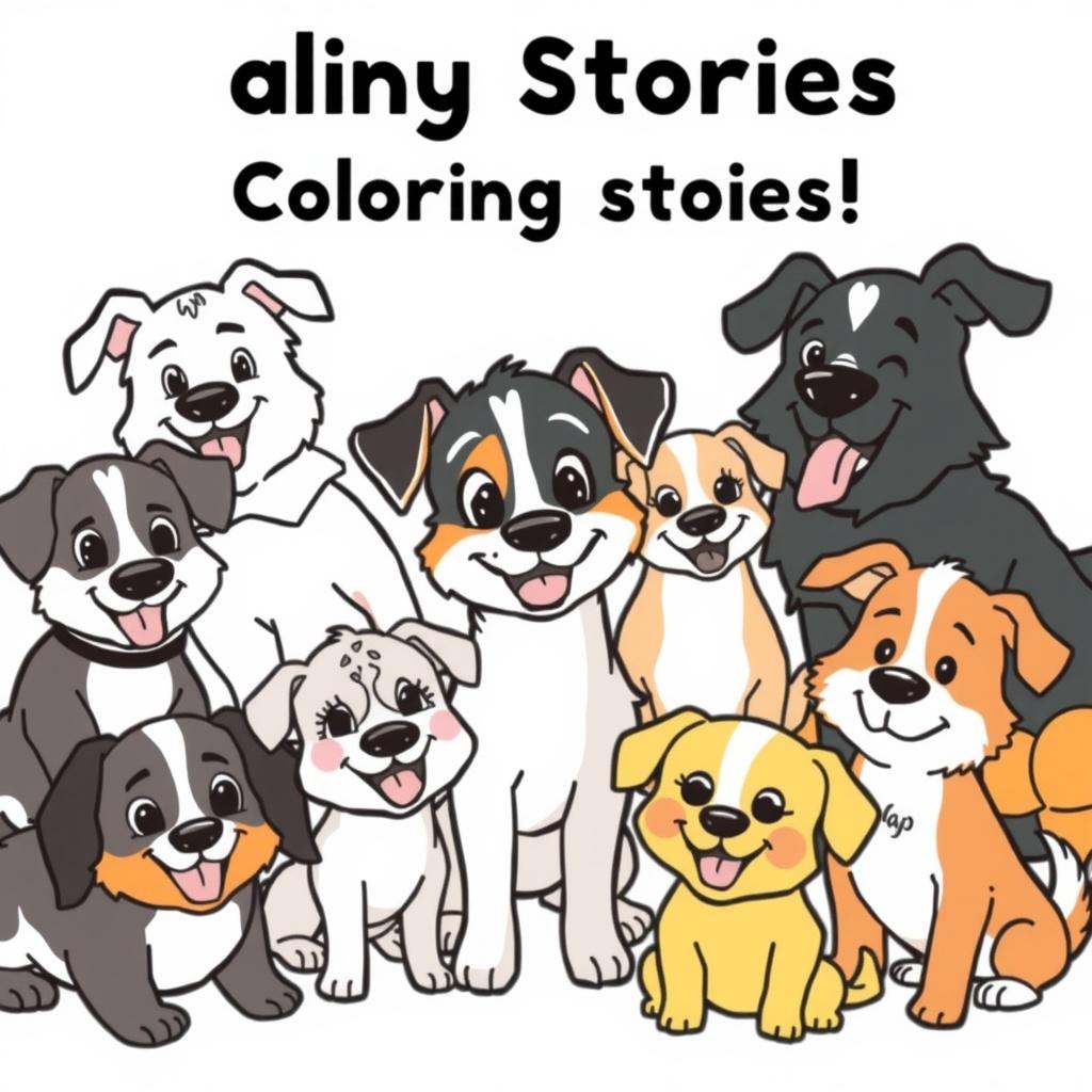 The Colorful Tails of Doggyville