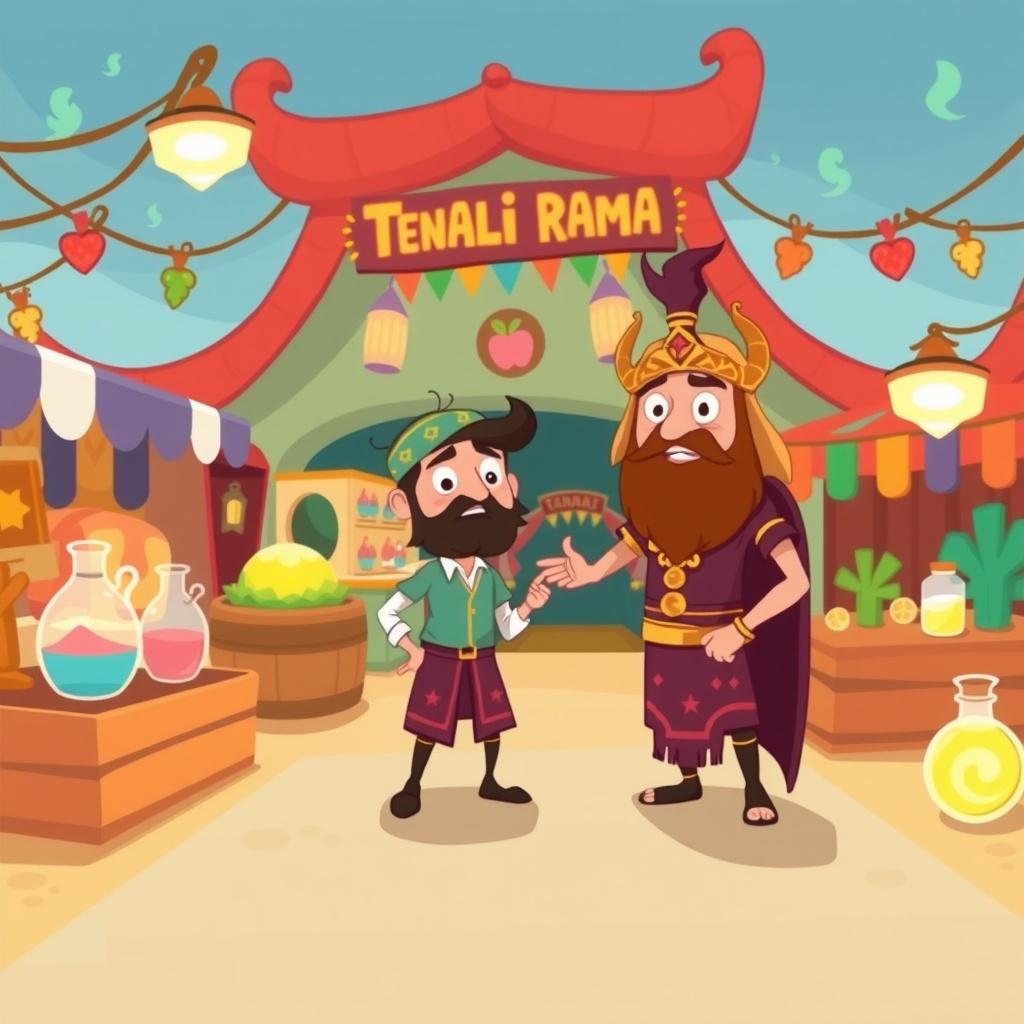 Tenali Rama and the Cunning Trader