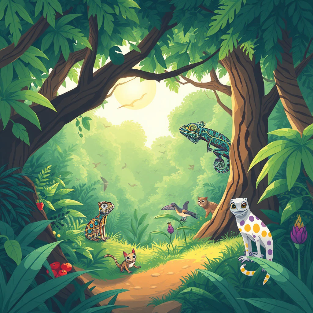 The Tale of Nyamba and the Hidden Oasis