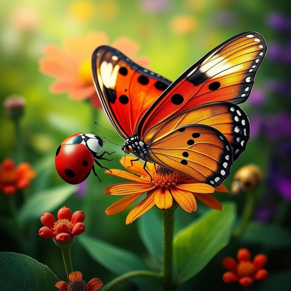 The Little Ladybug's Lesson