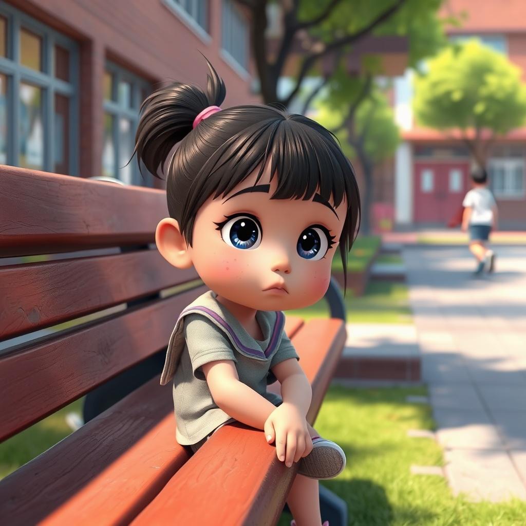 The Little Girl with the Itch
