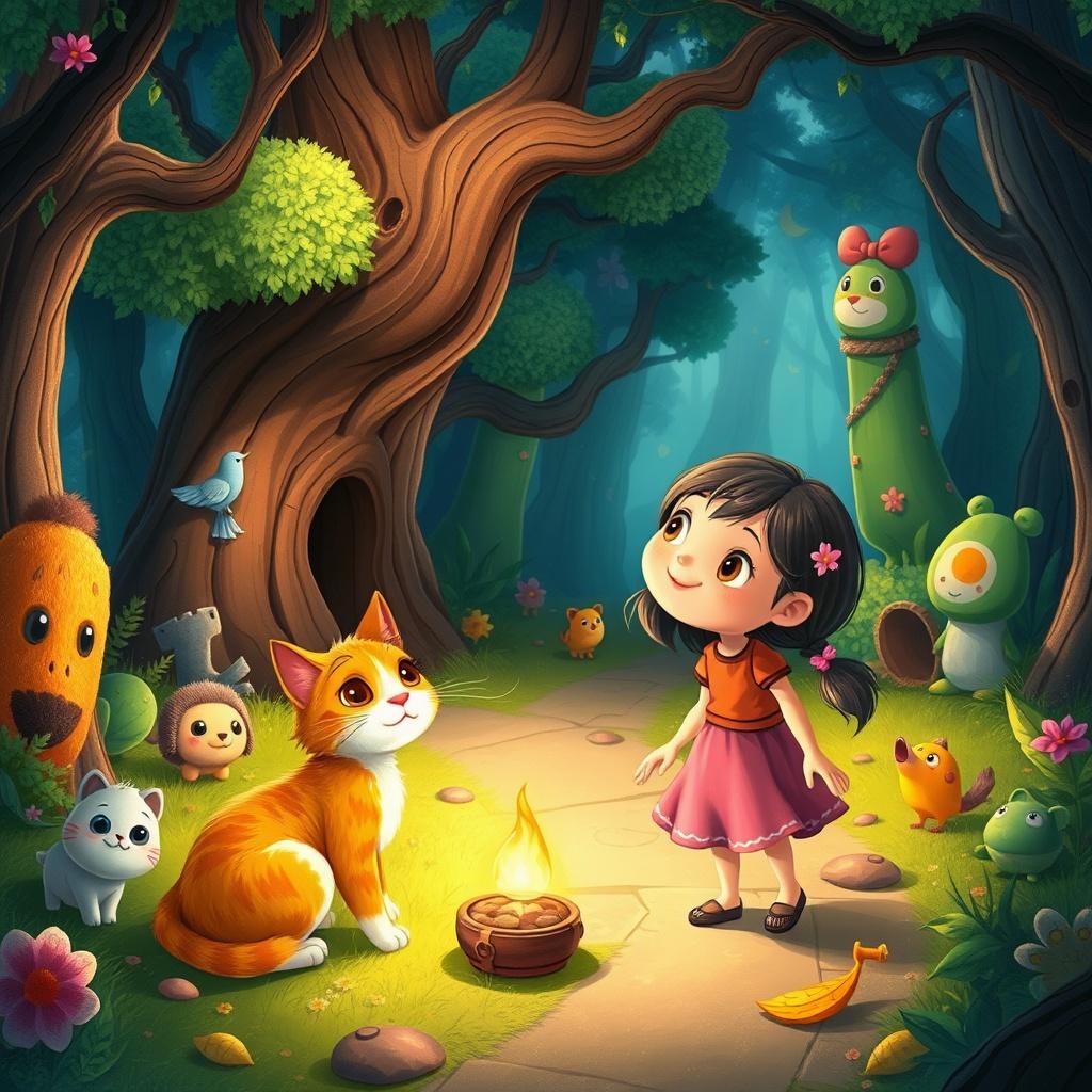 The Adventure of Mittens and Lily