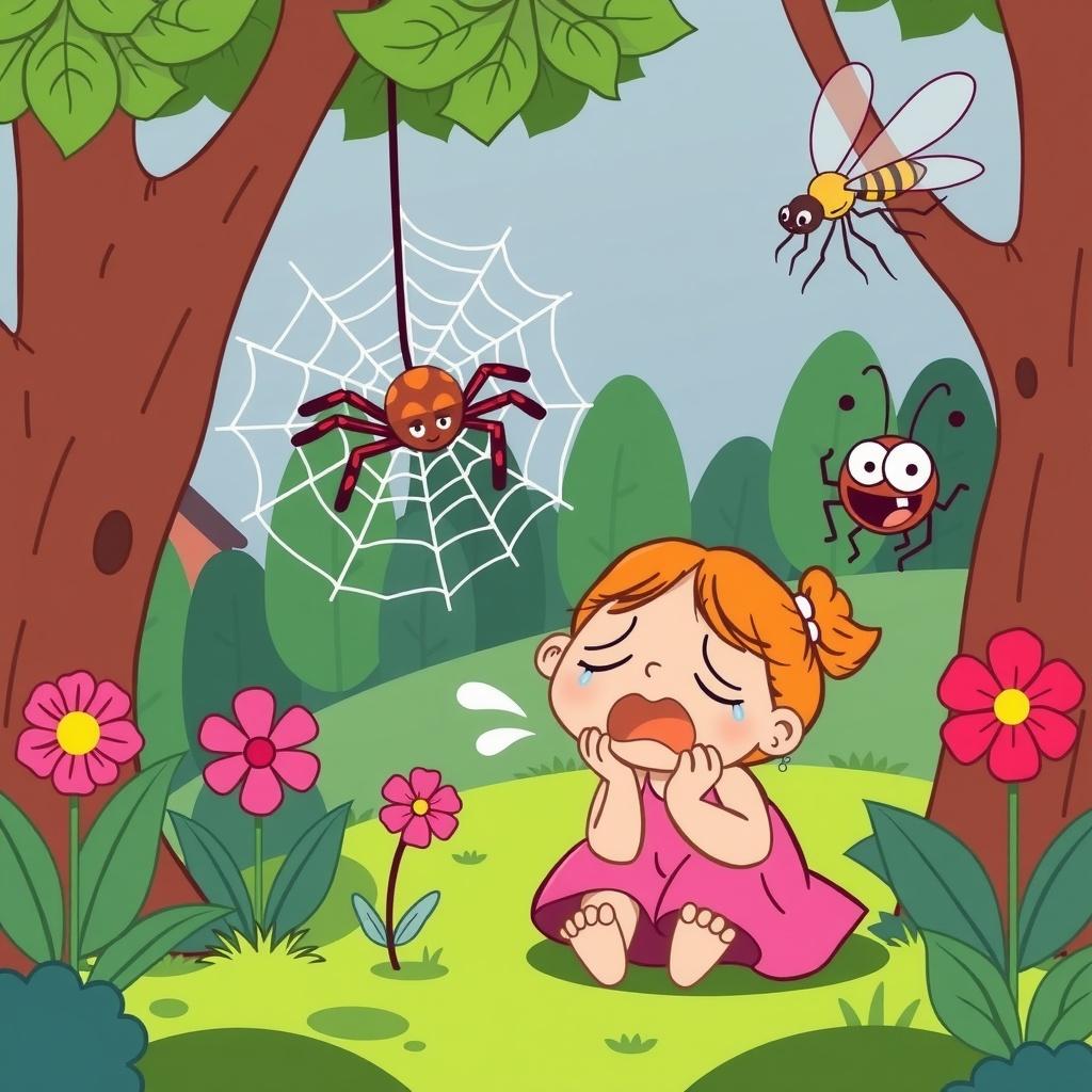 The Spider and the Bad Mosquito