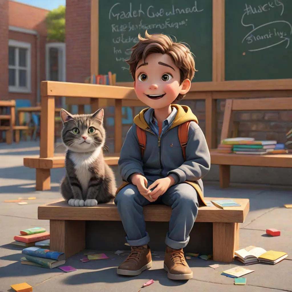 Ayden's Magical Feline Friend