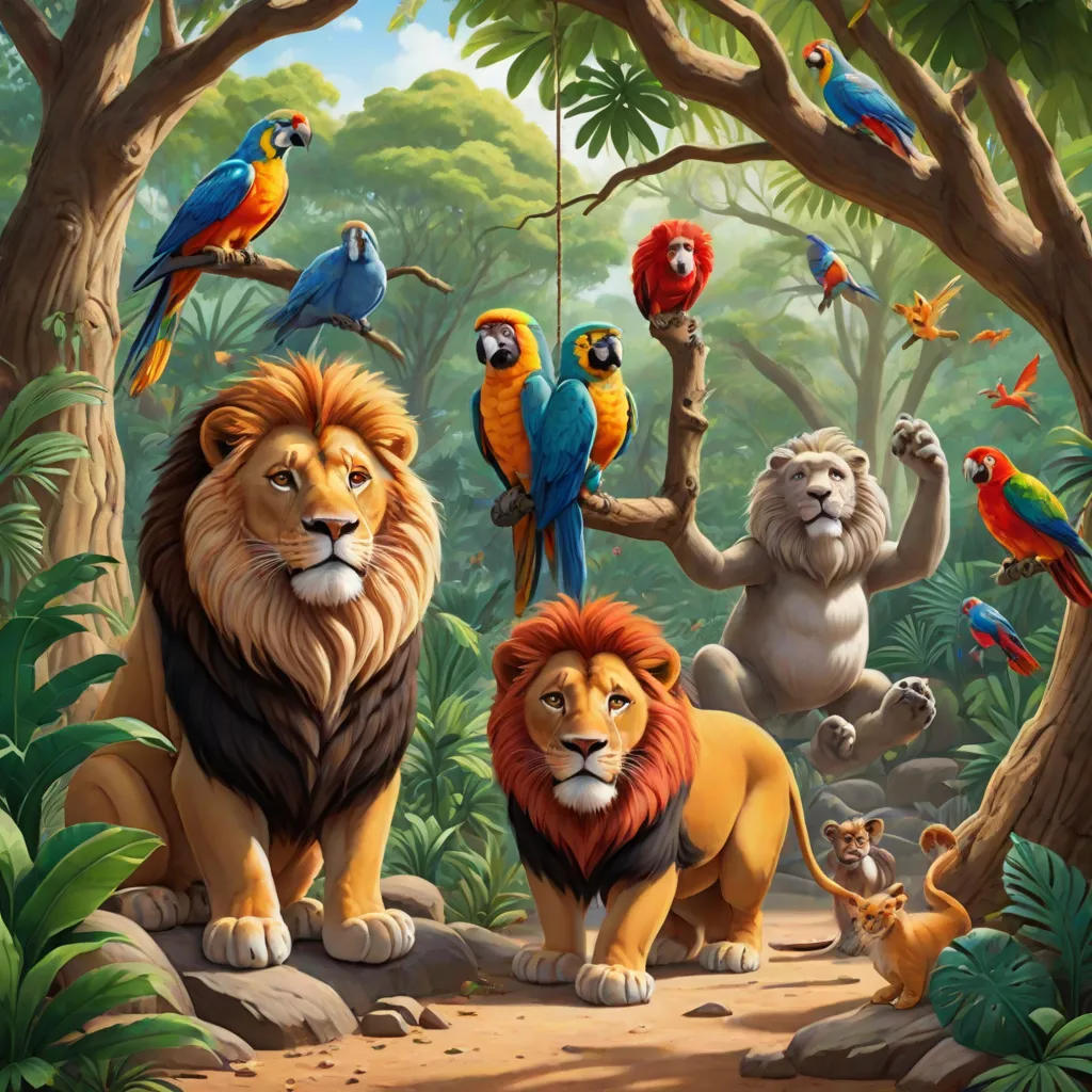 Charlie and Harvey Go to the Zoo