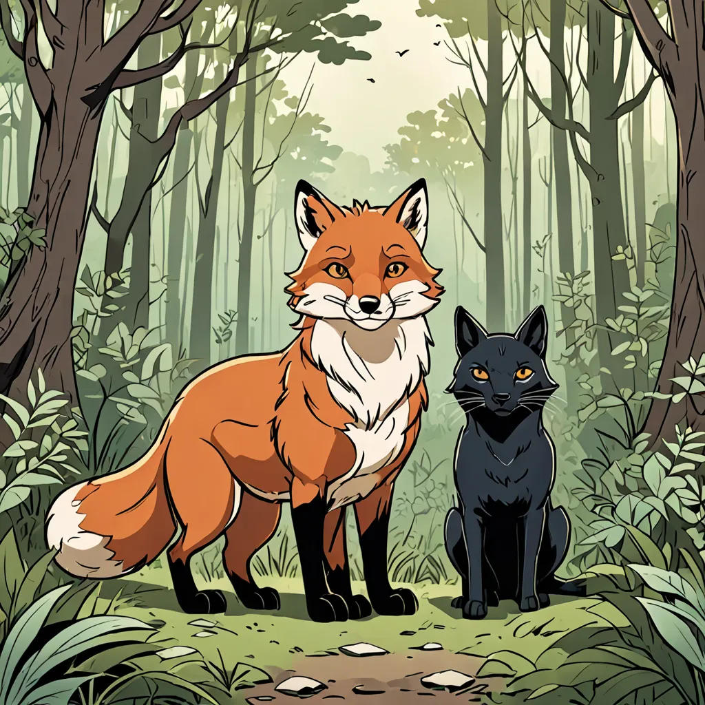 The Fox and the Panther
