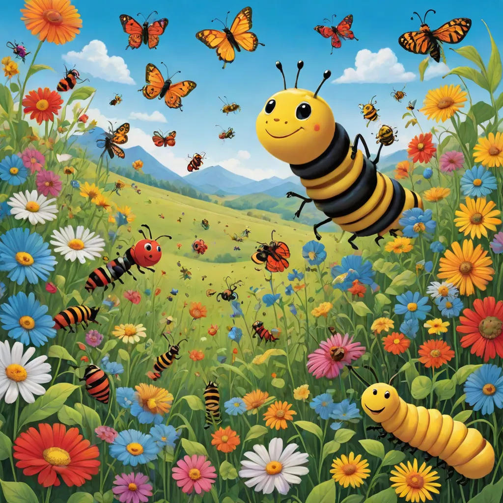 The Caterpillar's Quest for Friends