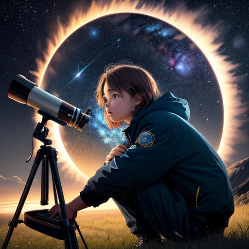 Stargazing Under the Night Sky