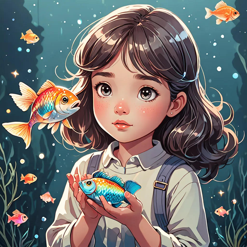 The Girl and Her Magical Fish