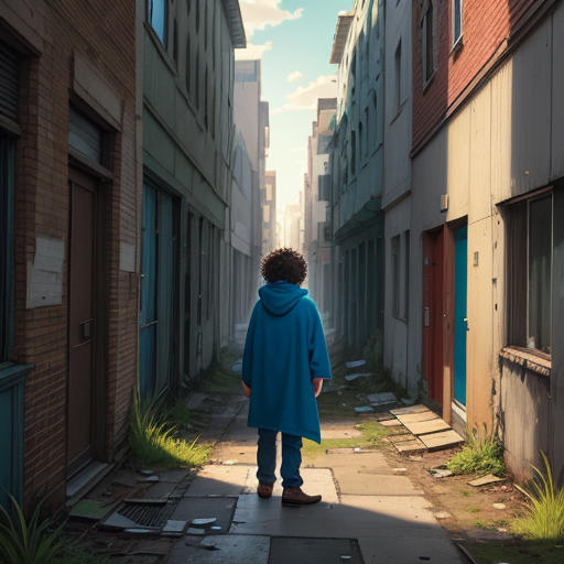 The Boy with the Blue Blanket