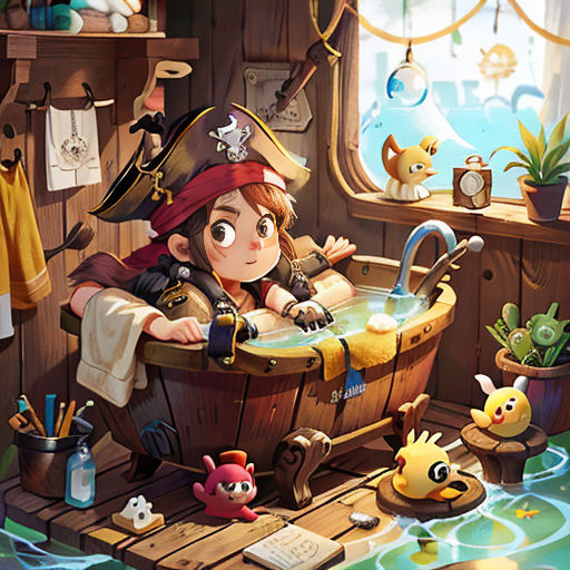 The Pirate Captain's Treasure
