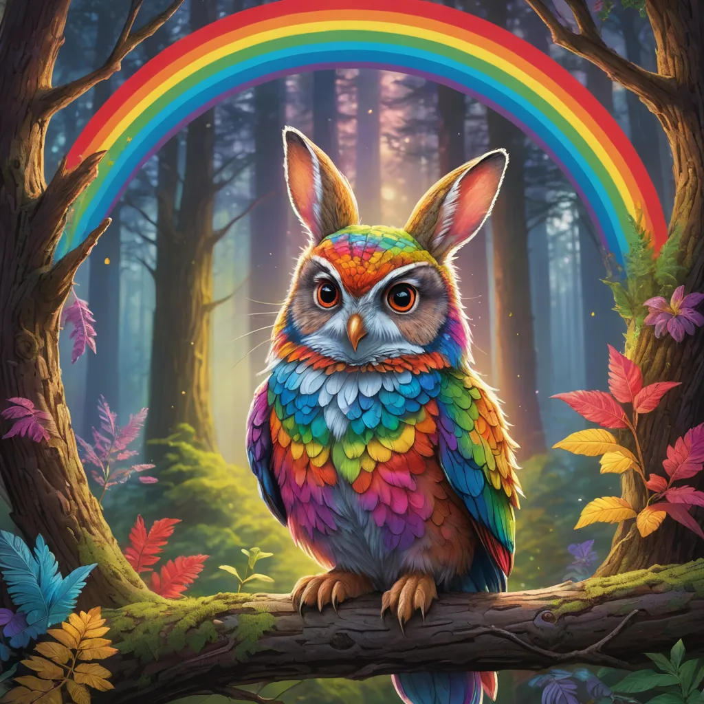 The Rainbow Bunny