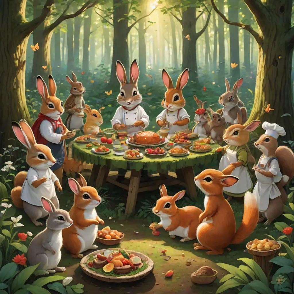 The Enchanted Forest Cookbook: Recipes and Riddles for Young Chefs
