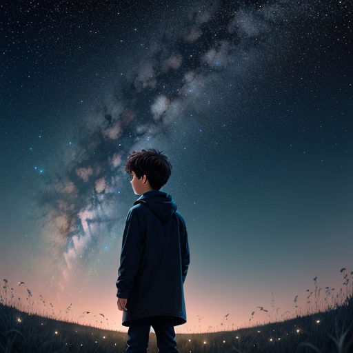 Random, boy, classic, cool, he, love, night, sky, stars, story