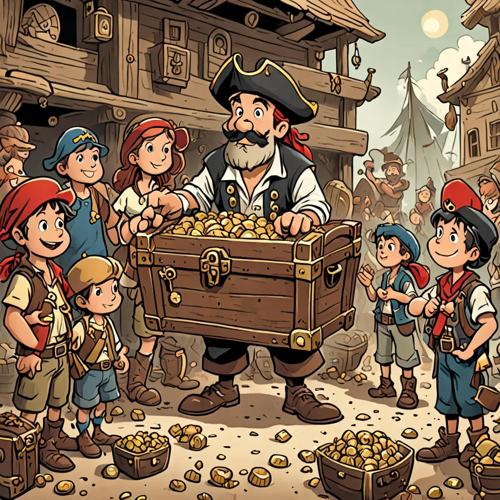 The Grumpy Pirate's Treasure