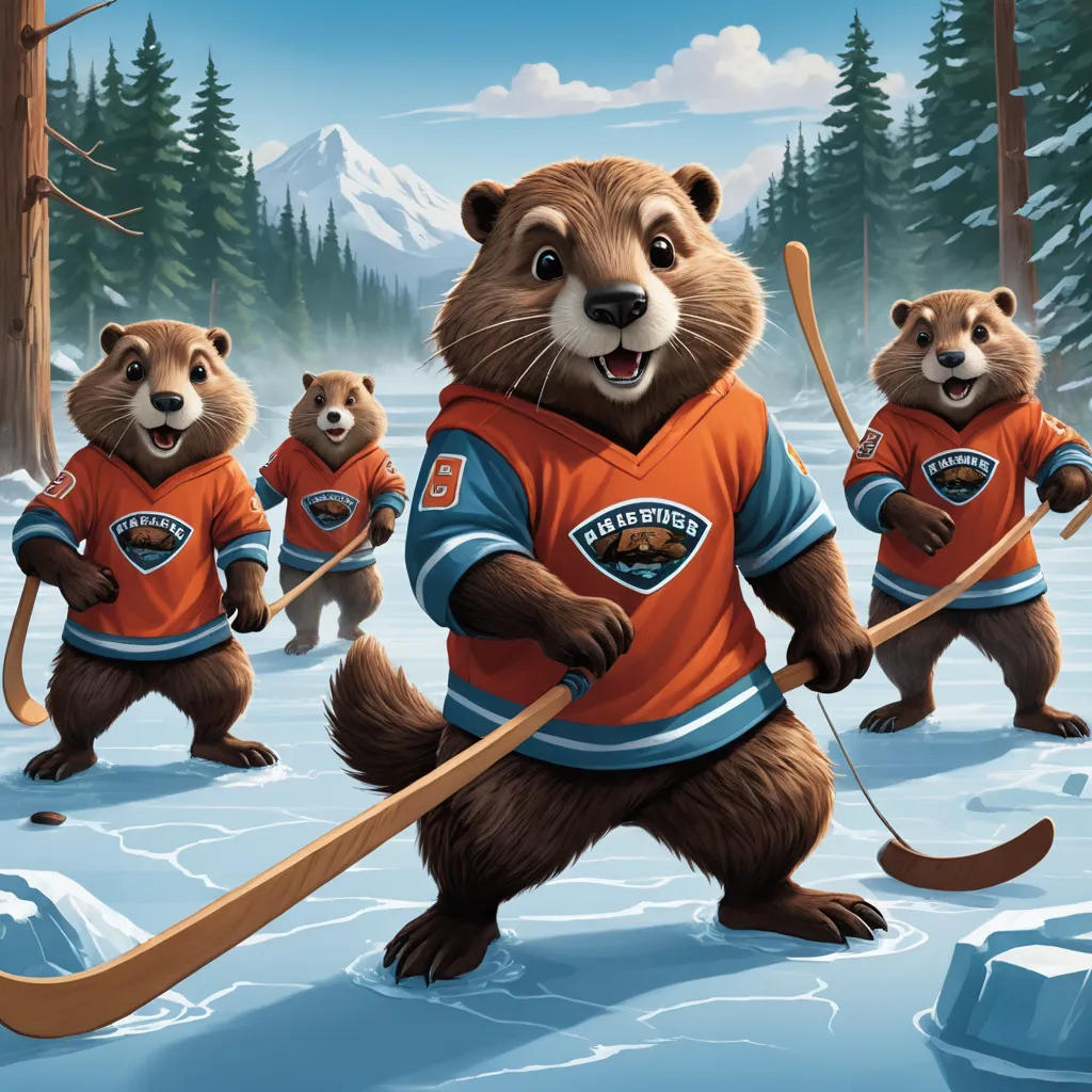 Dam Strong and Ready to Rumble: A Beaver Hockey Journey Learning the 5 P's
