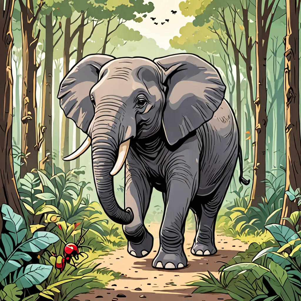 The Elephant and the Ant